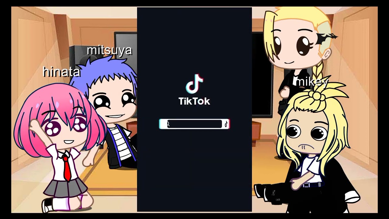 tokyo revengers reaccionan a rakemichi es roblox tik tok