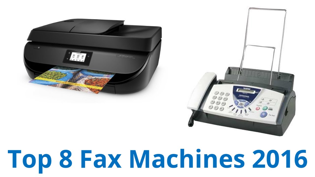 8 Best Fax Machines 2016