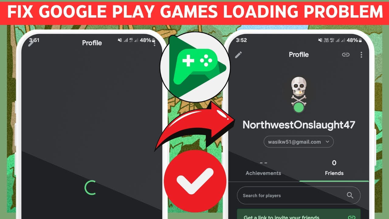 How To Fix Google Play Games Profile Not Loading Problem (2025) | Google Play Game Not Opening