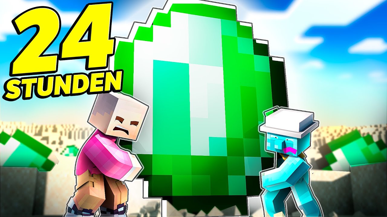 24 STUNDEN ARBEITEN FÜR.. | Minecraft Freunde