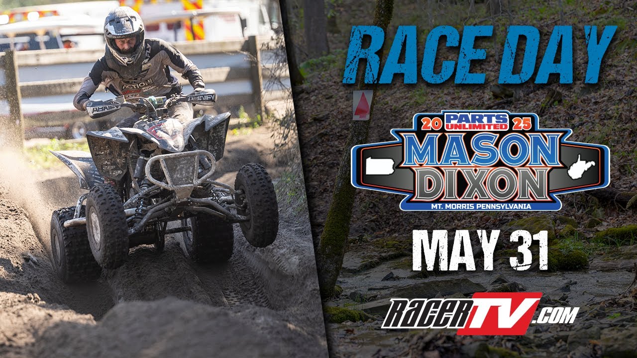 2025 GNCC Racing Live | Parts Unlimited Mason-Dixon | Round 8 - ATV's