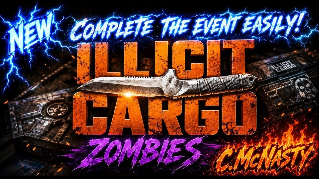 НОВЫЙ легкий глитч в BO7 (событие Illicit Cargo) &mdash; Зомби-режим