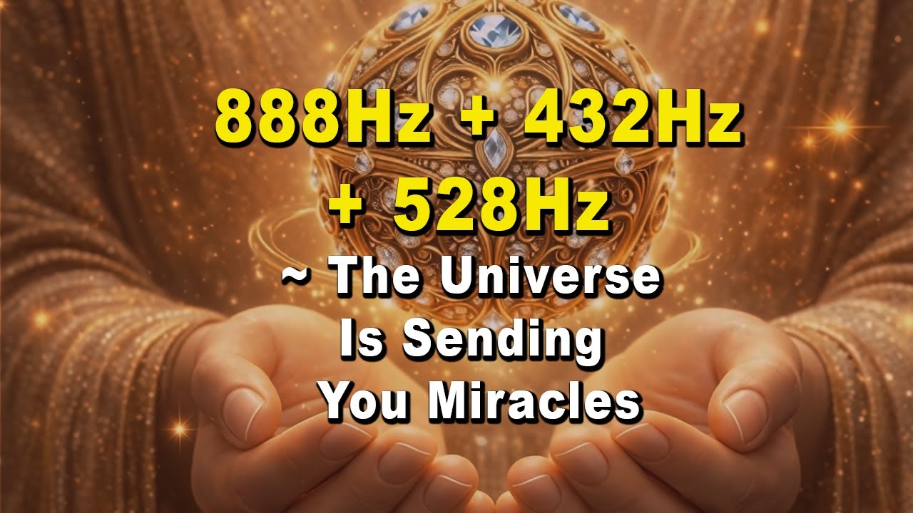 888Hz + 432Hz + 528Hz ✨ | The Universe Is Sending You Miracles | Receive Prosperity & Love