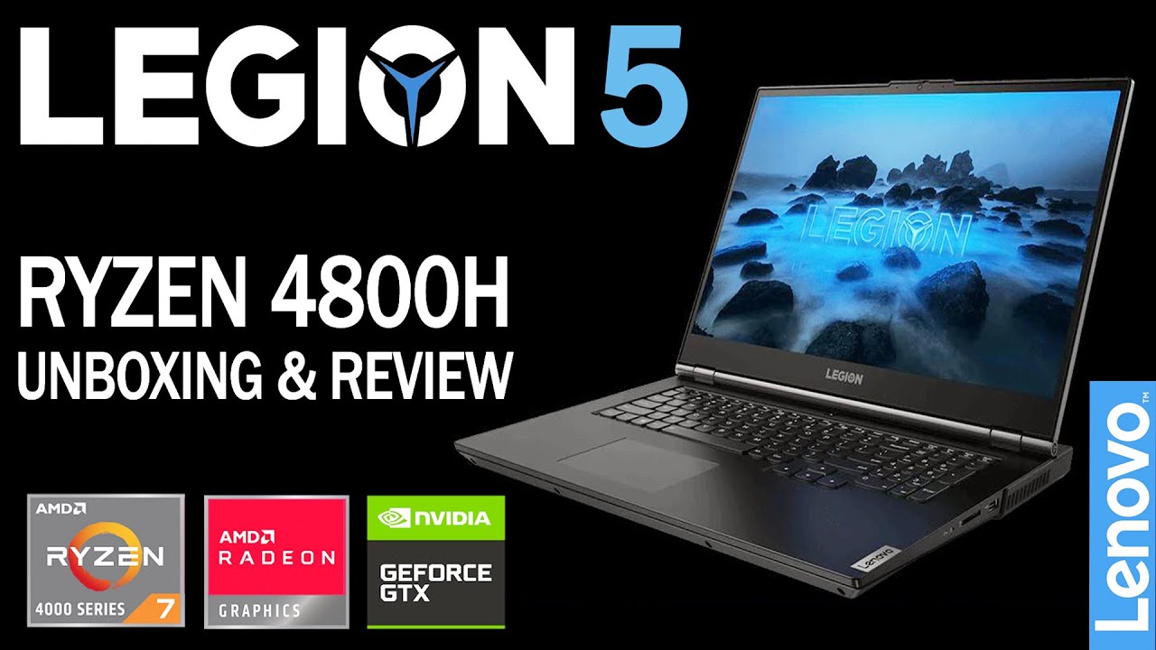 Unboxing Legion 5 | AMD Ryzen 7 4800H | Stop Motion Photography Gaming Laptop 2021 Review