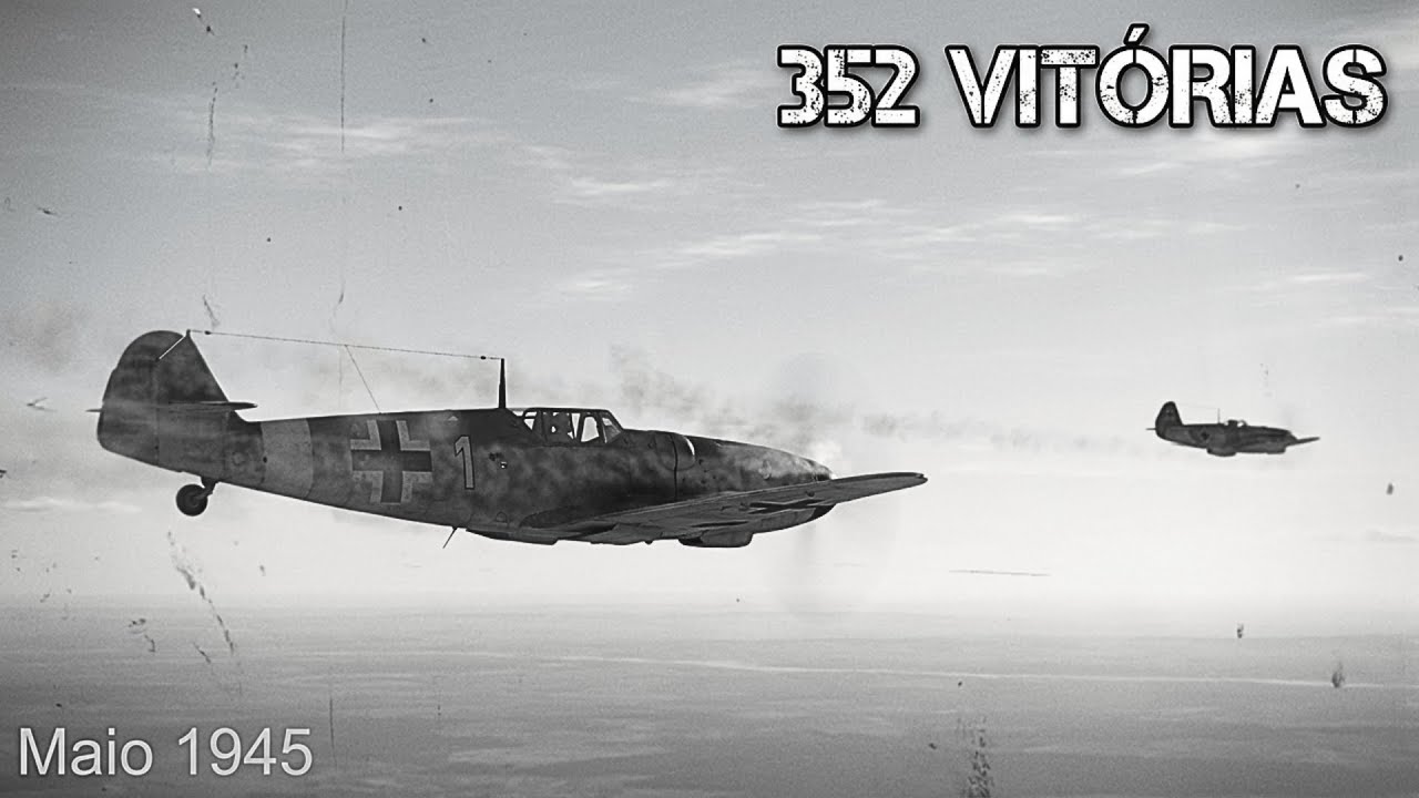 O Ás Alemão Com 352 Vitórias Que Foi Abatido Por Um Piloto Com 3 Horas de Combate
