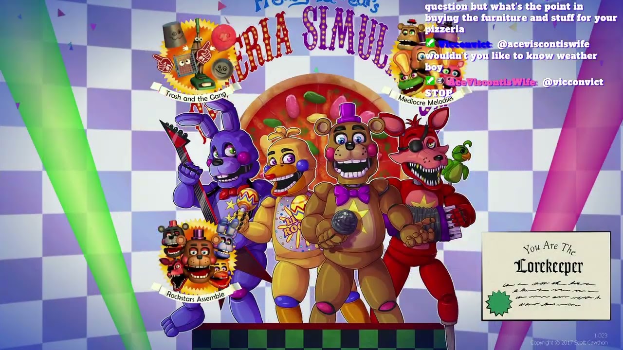 The Five Nights aren't At Freddy's anymore- Starrazer plays FNAF Pizzeria Simulator, part 3 (FINALE)