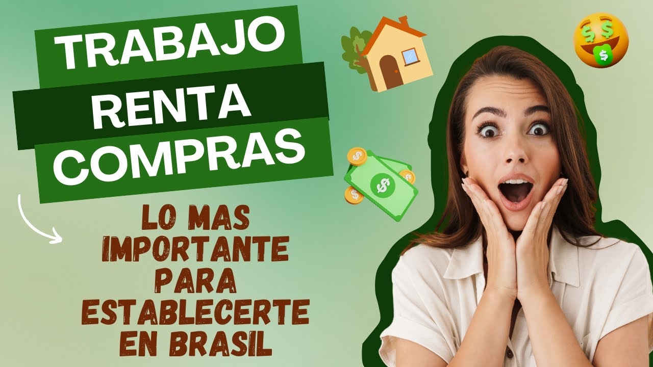 Lo que NADIE te dice al llegar a Brasil 😱 | Trabajo, casa y documentos paso a paso