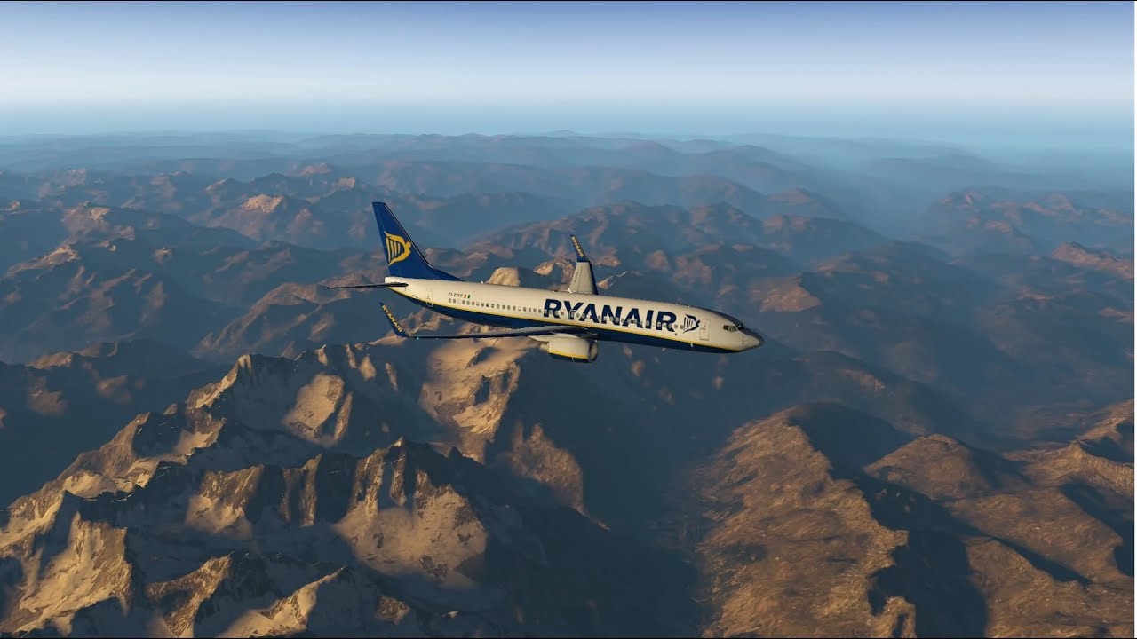 X PLANE 11 ITA Volo Ryanair Bologna Parigi Beauvais