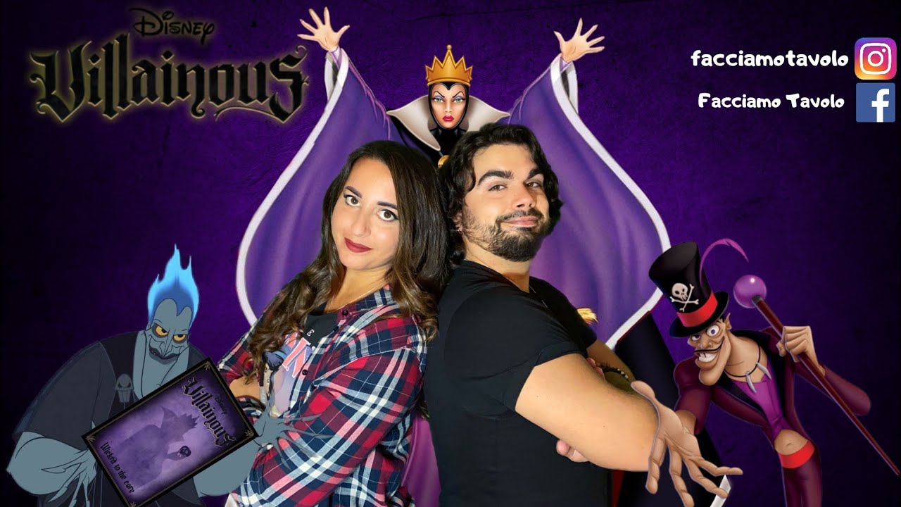 #FACCIAMOTAVOLO: DISNEY VILLAINOUS WICKED TO THE CORE