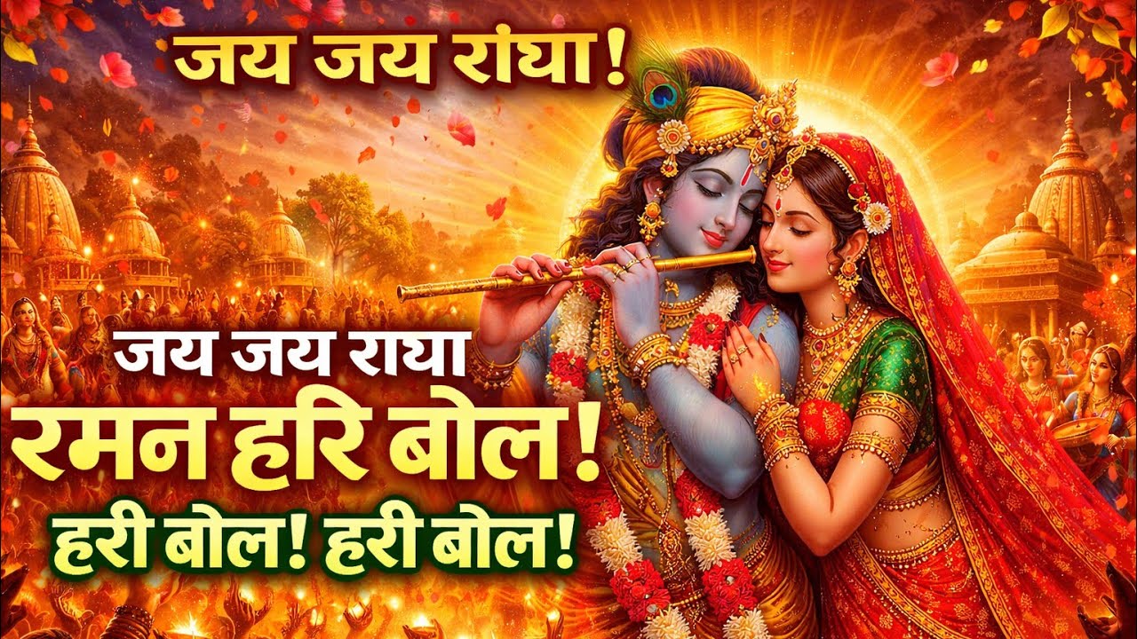 जय जय राधा रमन हरि बोल  | 60minute | Radha Krishna Kirtan | Hari Bol Sankirtan | Vrindavan Bhajan