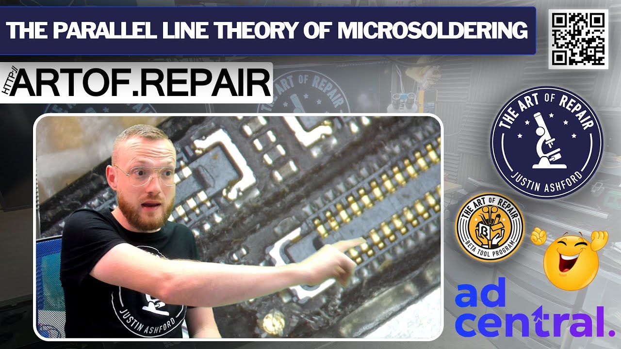 The Parallel Line Theory of Microsoldering | Mastering SMD Manipulation | Fundamentals