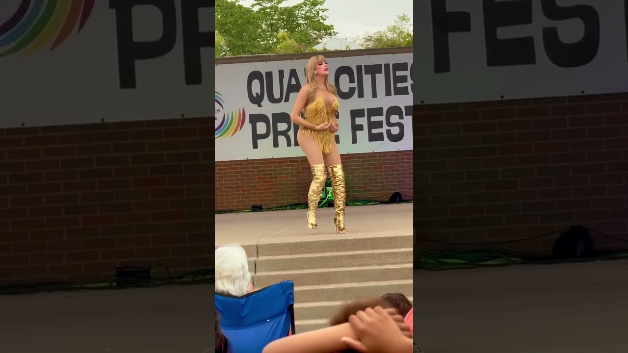 Dessie Love Blake as Taylor Swift                               QuadCities Pride.