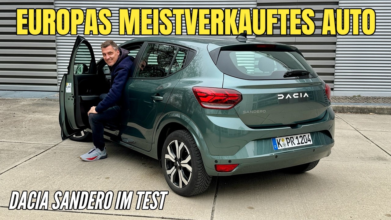 DACIA SANDERO ECO-G 100 (2025): Das meistverkaufte Auto Europas | TEST | LPG-Tanken | Kosten | Preis