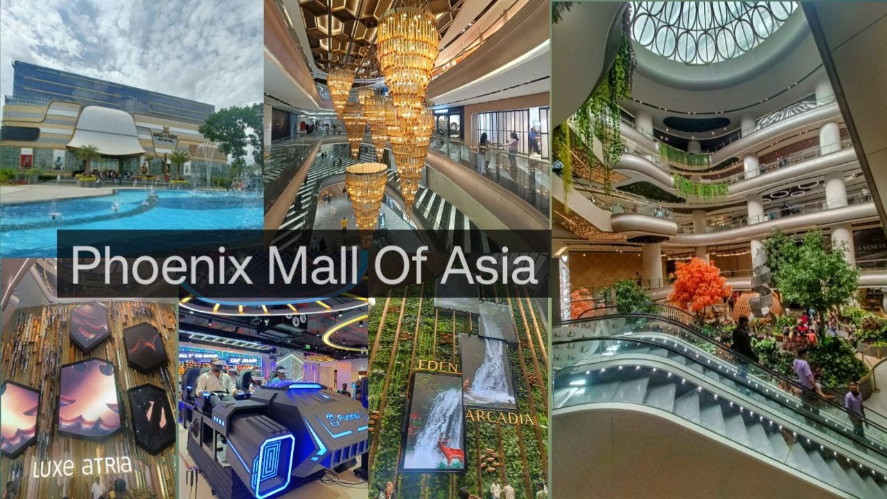 Pheonix Mall of Asia Bengaluru | Largest Mall of Asia | Mall of Asia Bangalore