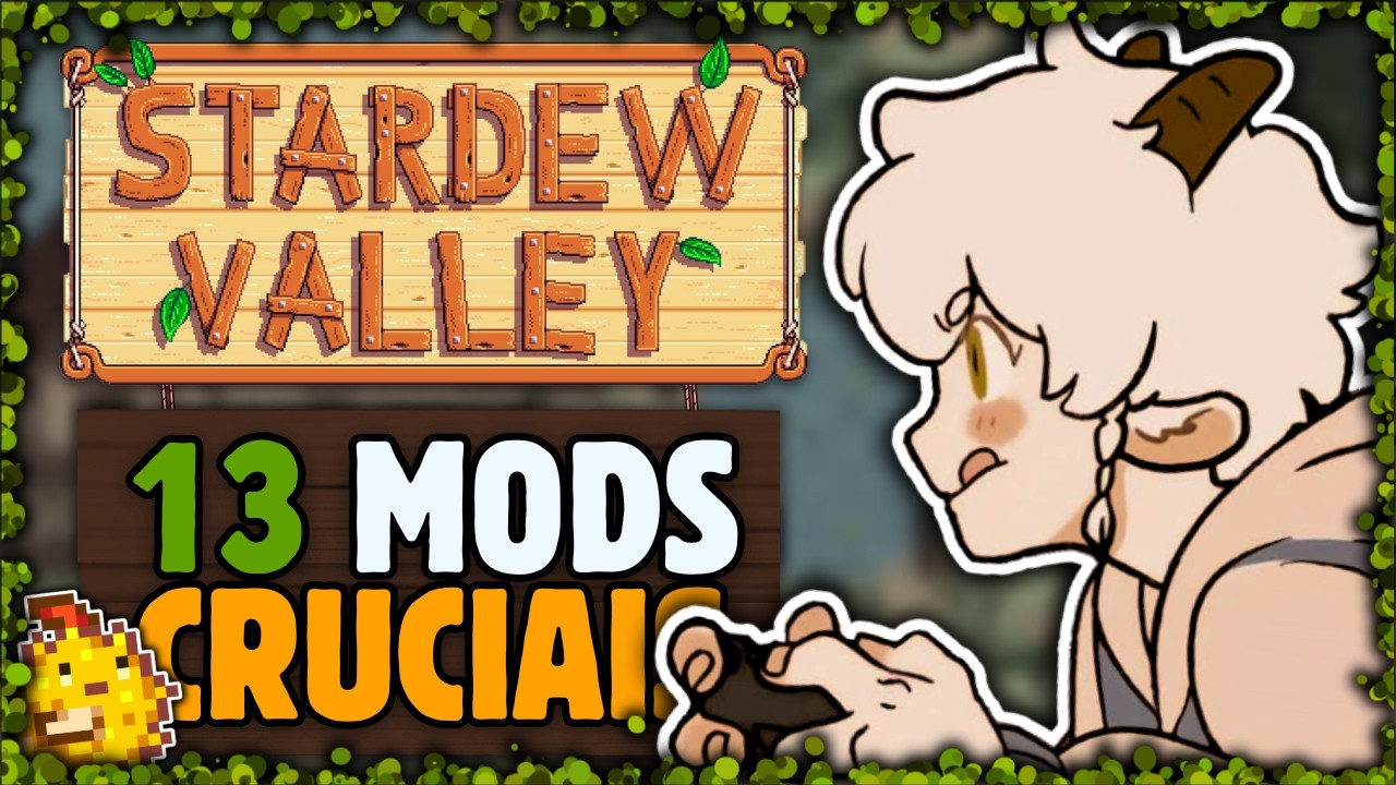 Mods ESSENCIAIS pra Jogar Stardew Valley em 2025