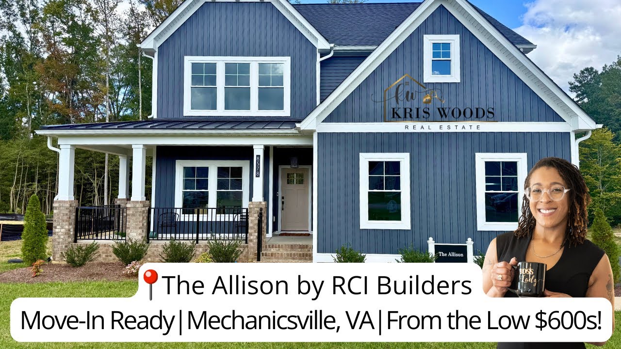 🏡✨ Tour The Allison by RCI Builders | New Homes in Mechanicsville, VA