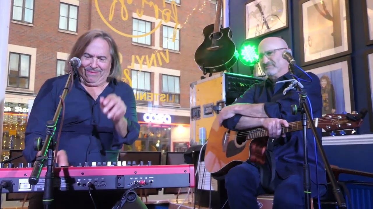 Jeff Cohen. At Forty Five Vinyl Cafe. York UK. on Friday 4th July 2025.  The high cost of Living
