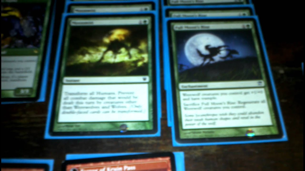 MTG Red Green Werewolf Standart Deck (Innistrad/Dark Ascension)