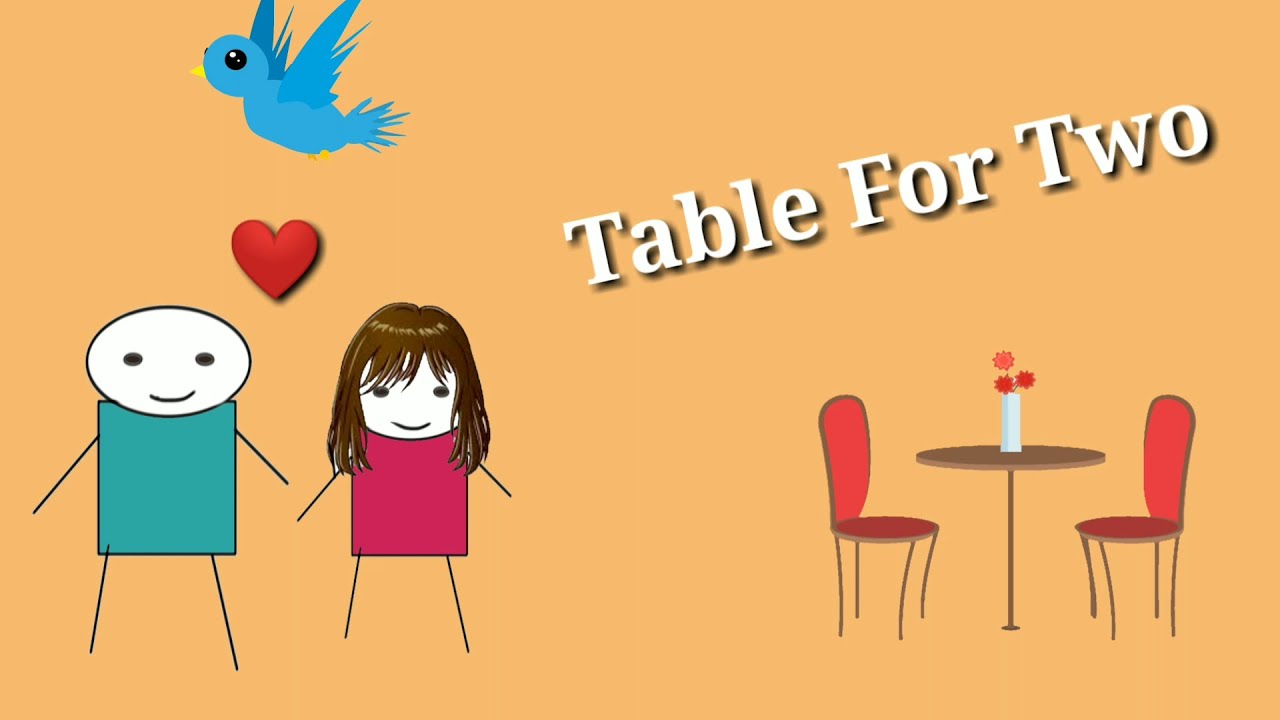 Weird short stories - Table For Two (funny short video)