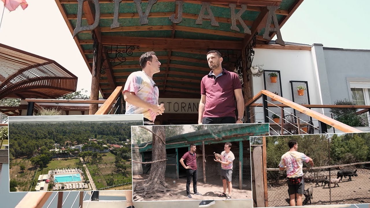 Divjaka Resort, kopshtet dhe ferma e specieve te vecanta | ABC News Albania