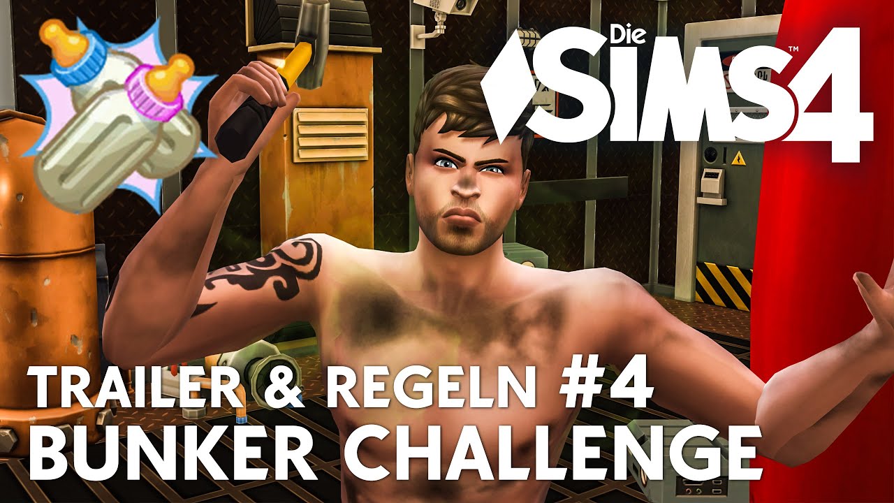 Die Sims 4 Bunker Challenge Woche #4 - Story & Regeln