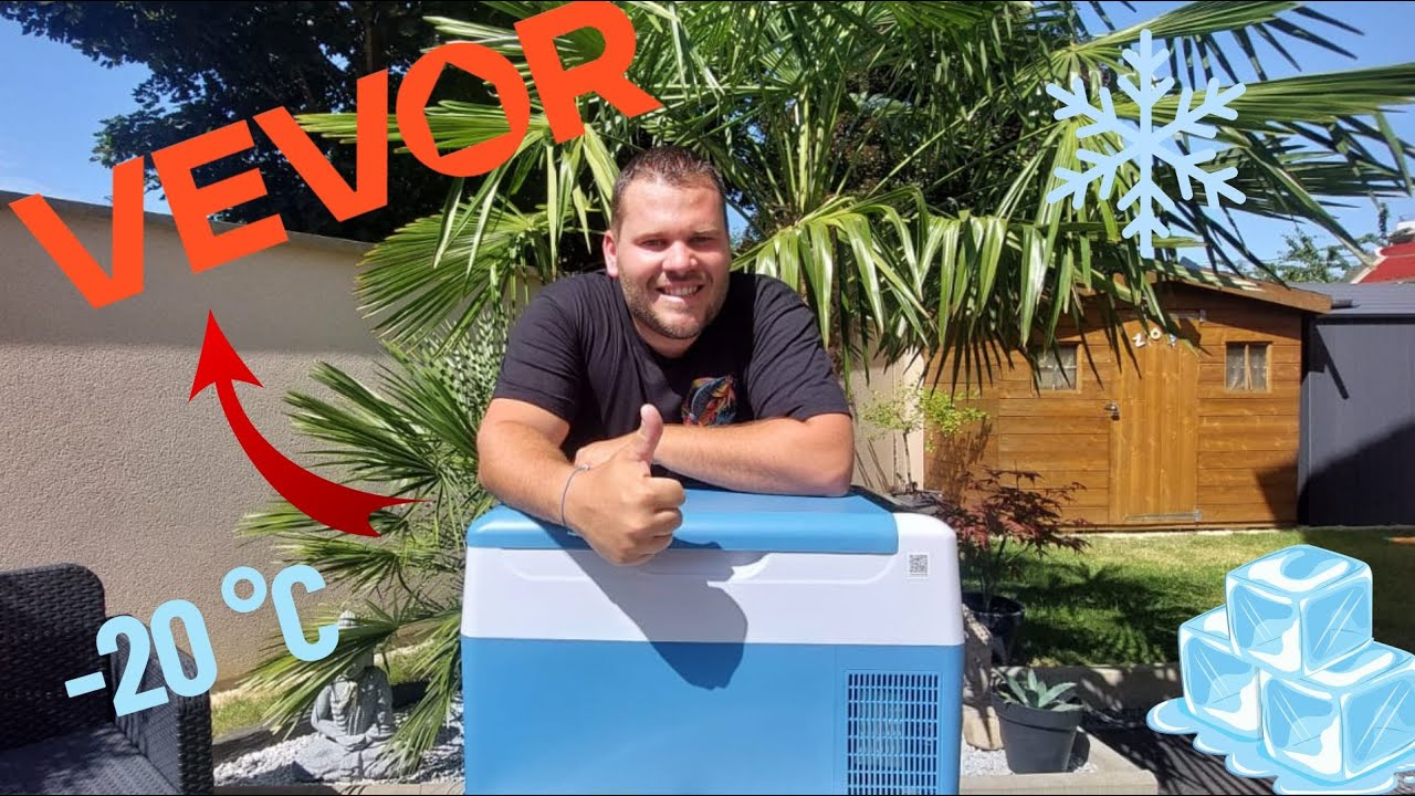 Je teste le mini réfrigérateur 22L VEVOR