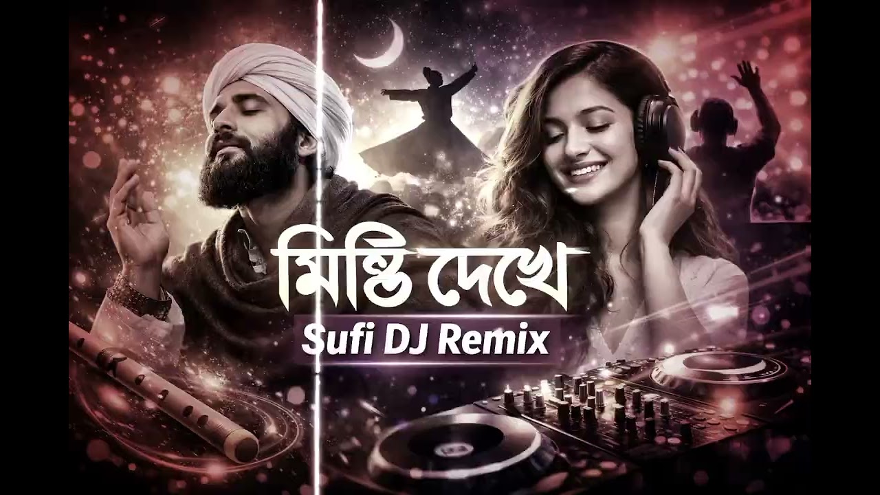 ✨ মিষ্টি দেখে | Sufi DJ Remix ✨#milonmusic #song #djremix #remix #banglamusic 