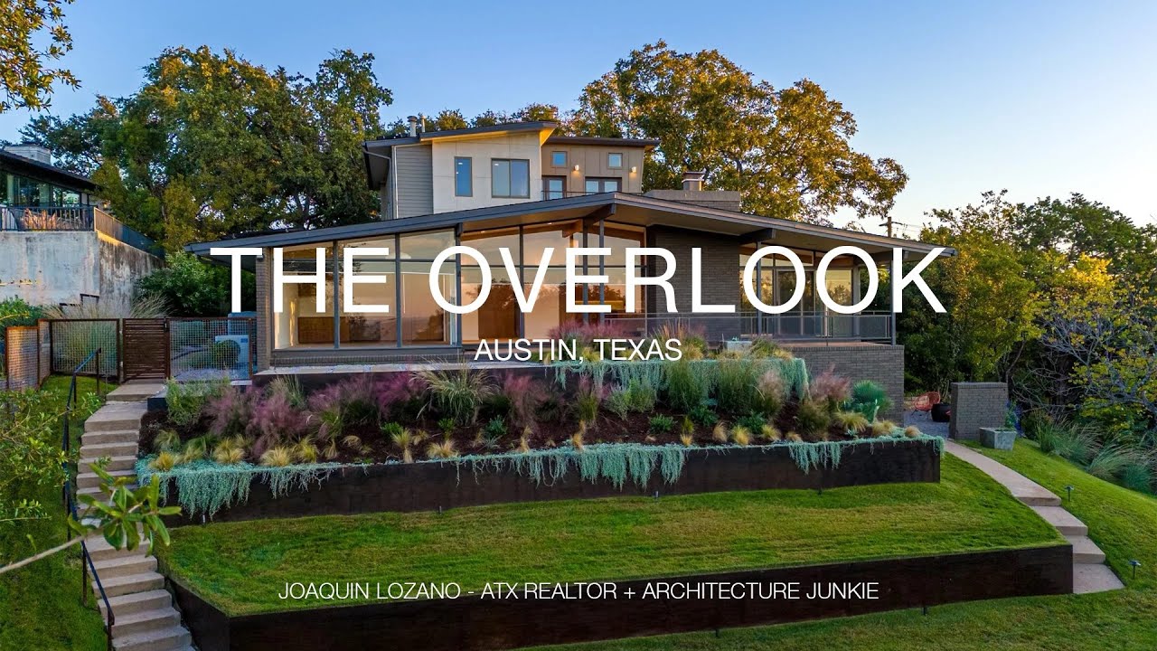 Exploring a MID CENTURY MODERN Home With Stunning Views of Austin, Texas