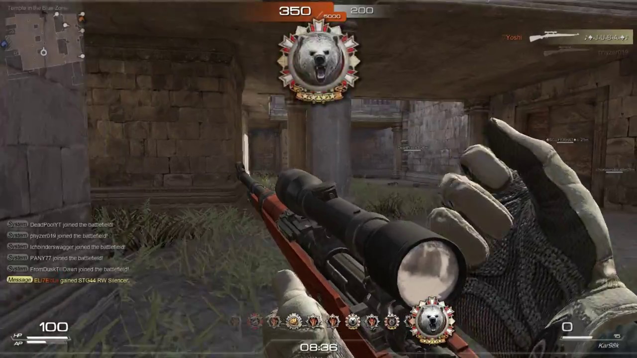 S.K.I.L.L. Special Force 2 Kar98k Sniper Gameplay
