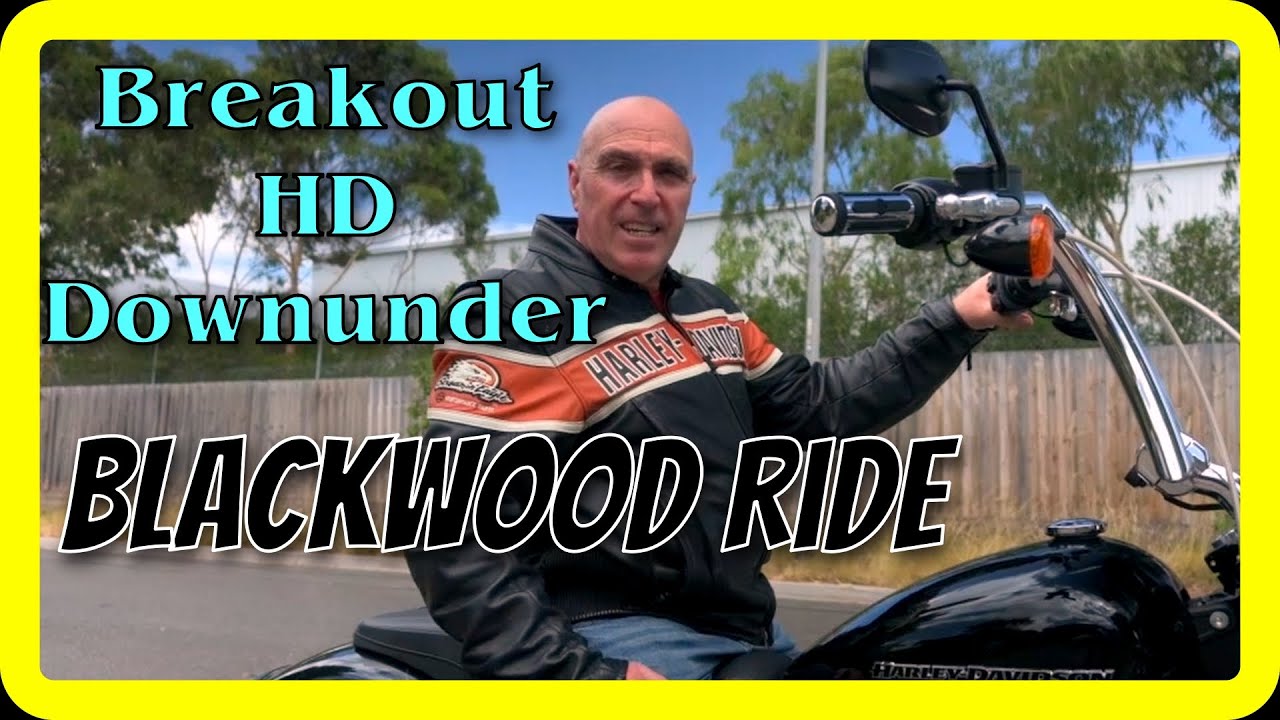 Breakout114,Blackwood Ride,#harleydavidson #motorvlogger#2021breakout114 #dronefootage