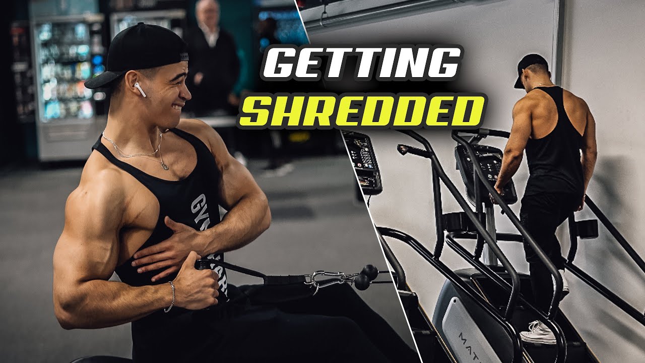 MY ROUTINE FOR GETTING SHREDDED 😅⚡️