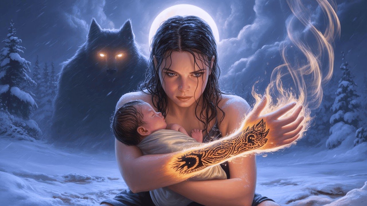 Omega Found a Dying Baby in the Snow— The Moment It Touched Her, the Alpha King's Mark Burned on Her