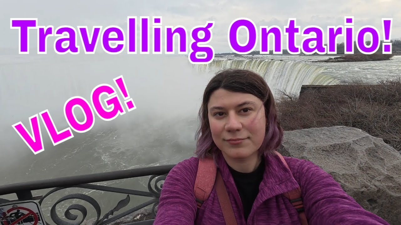 Travel Vlog! Cities, Falls and Skating! | Canada - Ontario! 🇨🇦