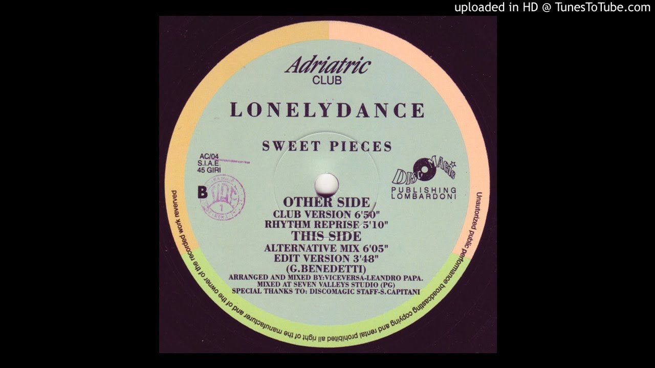 Lonely Dance - Sweet Pieces (Rhythm Reprise)