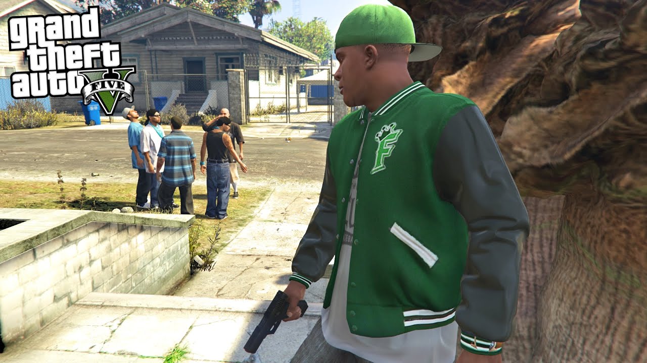 FRANKLIN KIDNAPPING LUCIA BROTHER FROM GTA 6 in GTA 5.. (GTA 5 Mods)