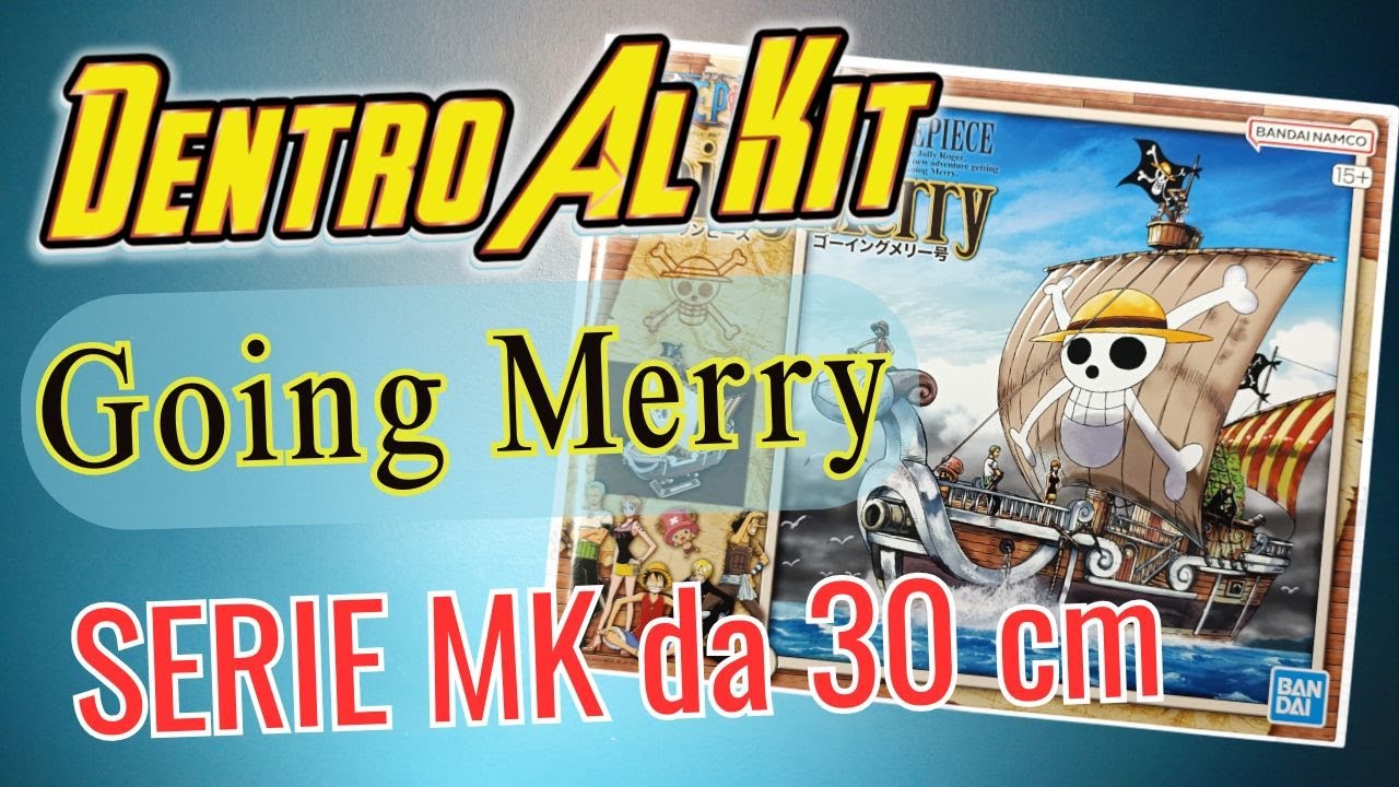 Model Kit Bandai Going Merry MK ONE PIECE  *DENTRO AL KIT*