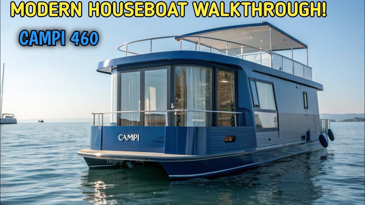 ТУР И ОБЗОР ДОМА-ПЛАВУЧЕЙ CAMPI460 | ПОЛНЫЙ ОПИСАНИЕ ОТ ЯХТЫ SIR BOATS