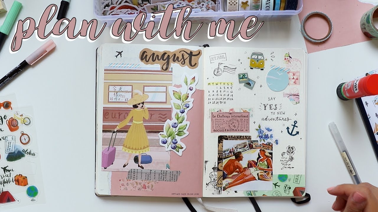 PLAN MET MIJ: Augustus 2018 Bullet Journal | D is for Dazzle
