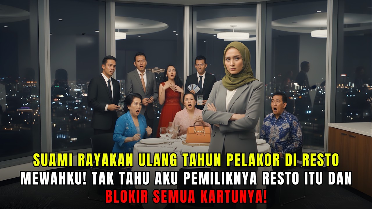 Suami Rayakan Ulang Tahun Pelakor di Resto Mewahku, Tak Sadar Aku Pemiliknya!