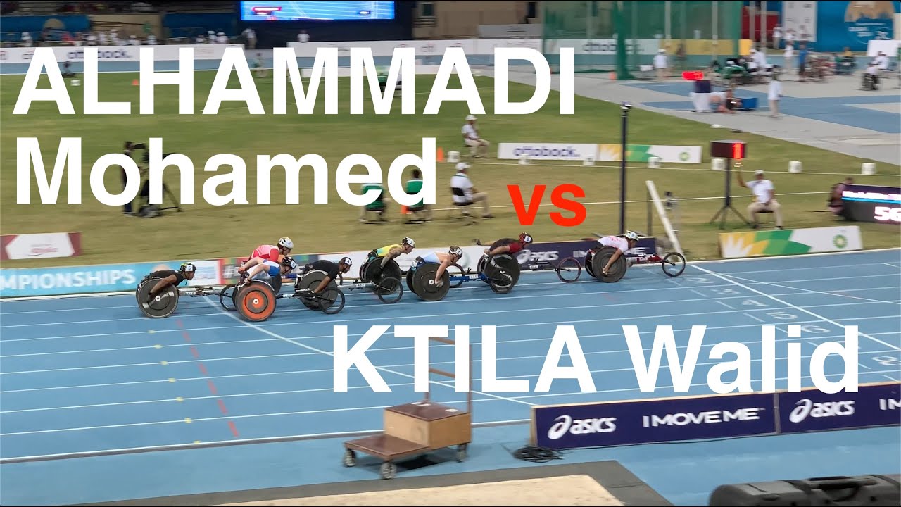 【Para Athletics】T34 men 800m Final : Dubai 2019 WC