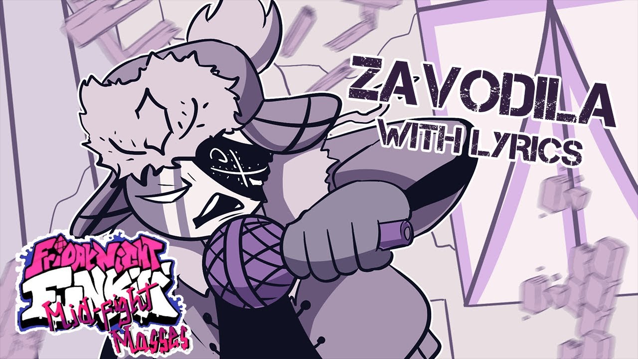 Zavodila WITH LYRICS - Friday Night Funkin' (Mid-Fight Masses Mod) Cover