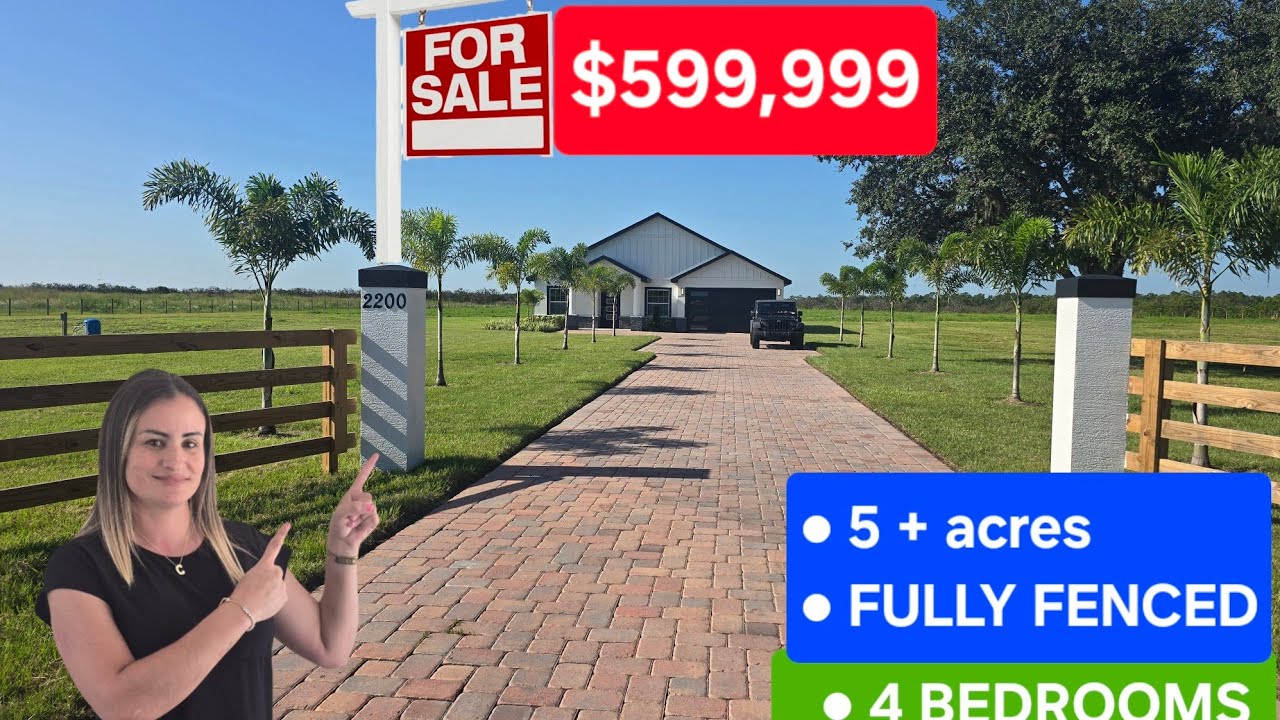 CASA con 5+ Acres sin ASOCIACIÓN en Frostproof FL, 33843