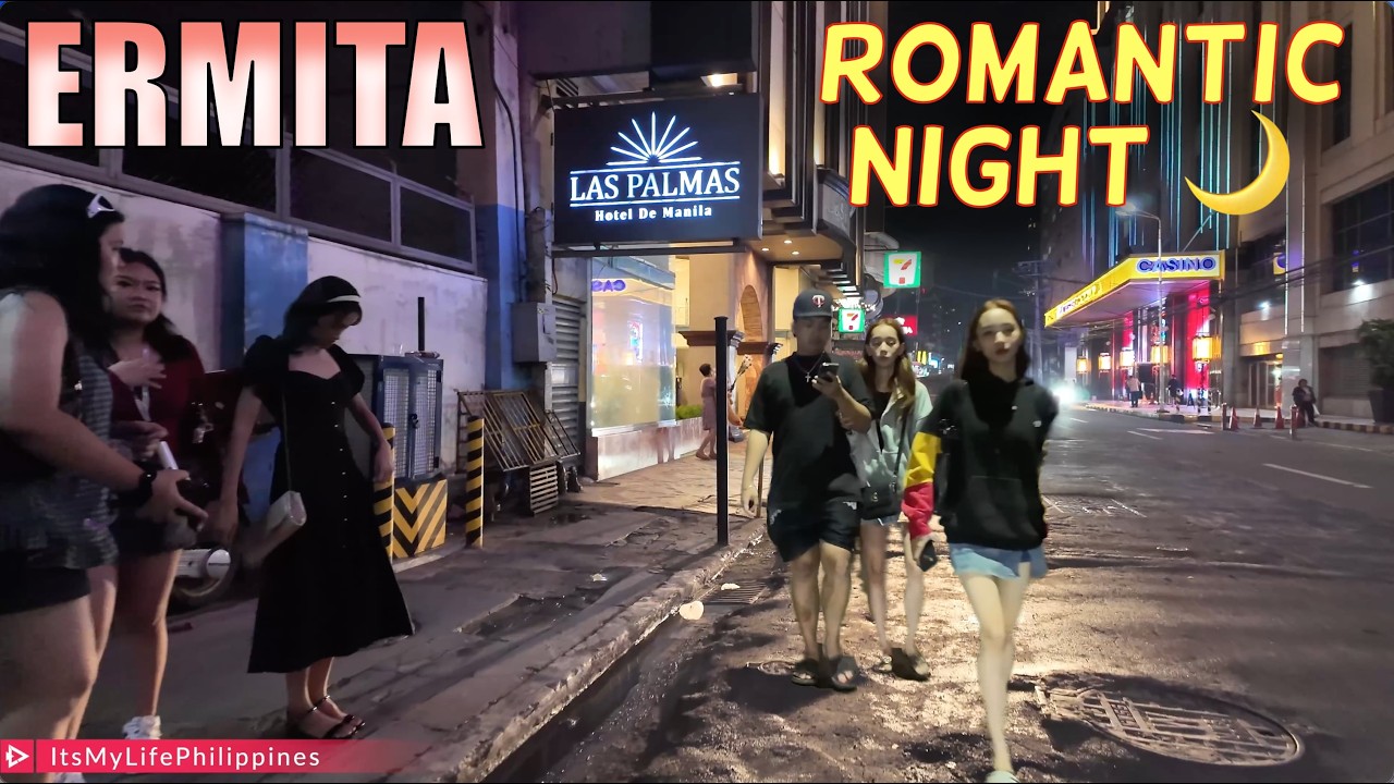 Ermita After Dark 2026 🌙 Romantic Walk Near LA Cafe | Is Malate Changing?