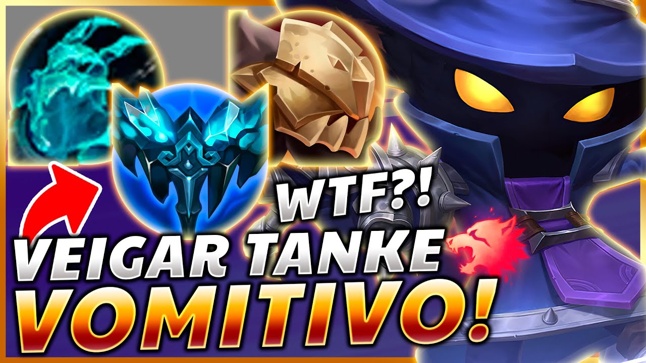 🤮¡NUEVO VEIGAR TANKE con +3000 VIDA y +500 AP SIN ITEMS de PODER DE HABILIDAD! *LO MAS HORRIBLE*