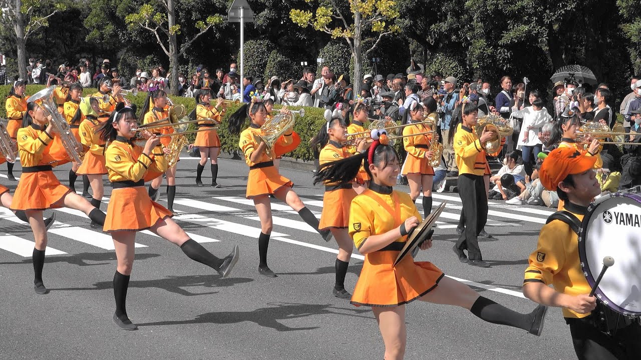 京都橘高校吹奏楽部 / THE HALLOWEEN MARCHING CARNIVAL IN BEPPU 2023 / Kyoto Tachibana SHS Band