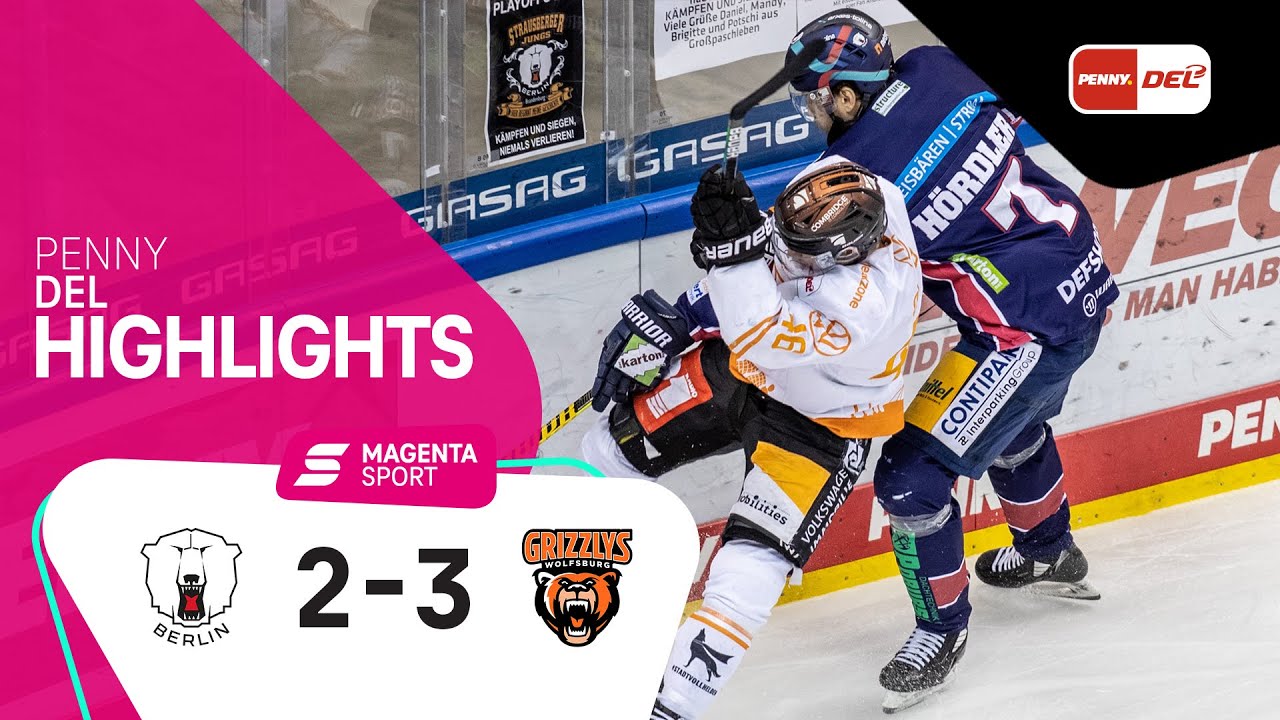 Eisbären Berlin - Grizzlys Wolfsburg | Finale, Spiel 1, 2020/21 | MAGENTA SPORT