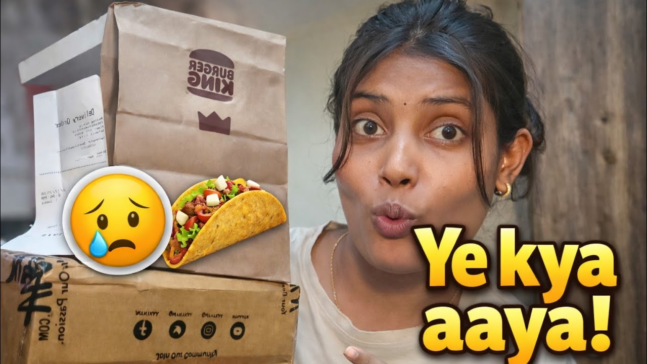  “Order Kiye...Par Aisa Expect Nahi Tha 😶🍔”