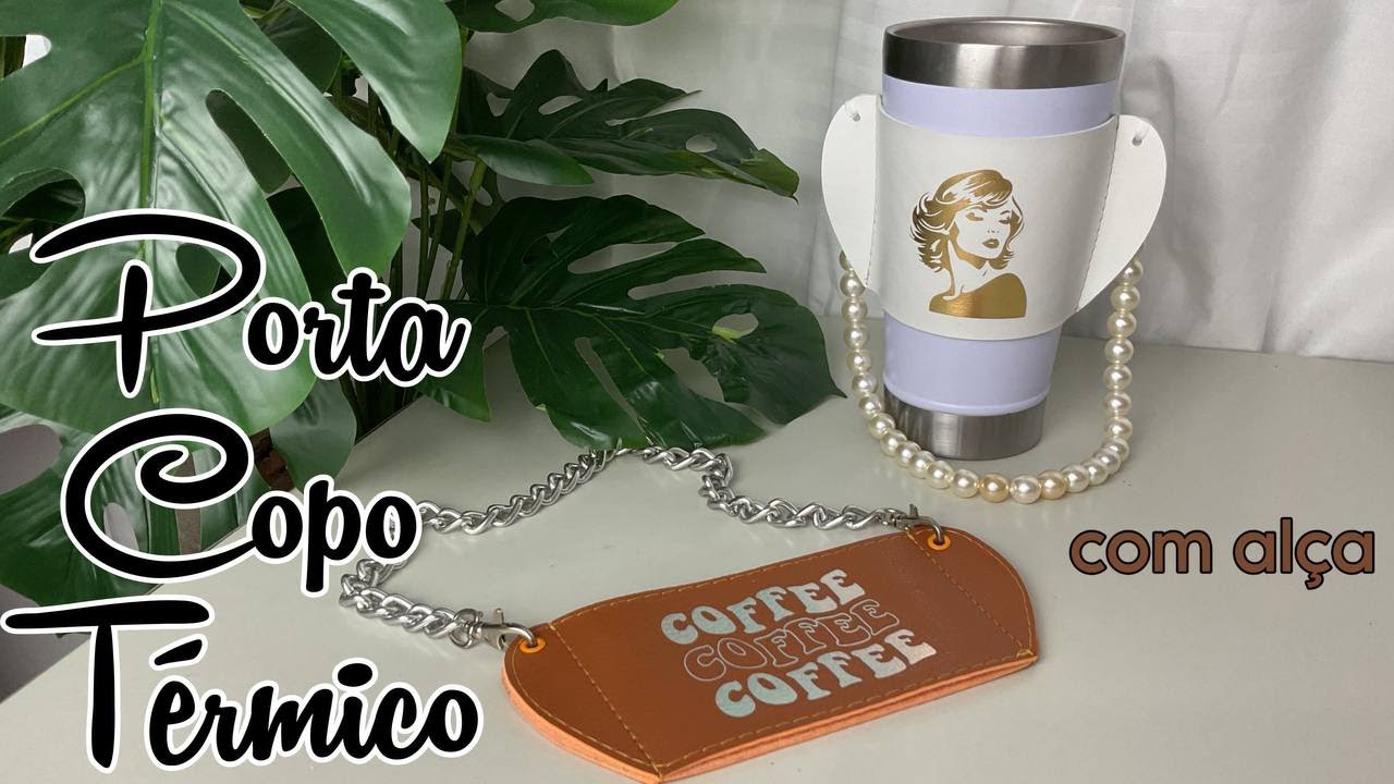PORTA COPO TÉRMICO com alça