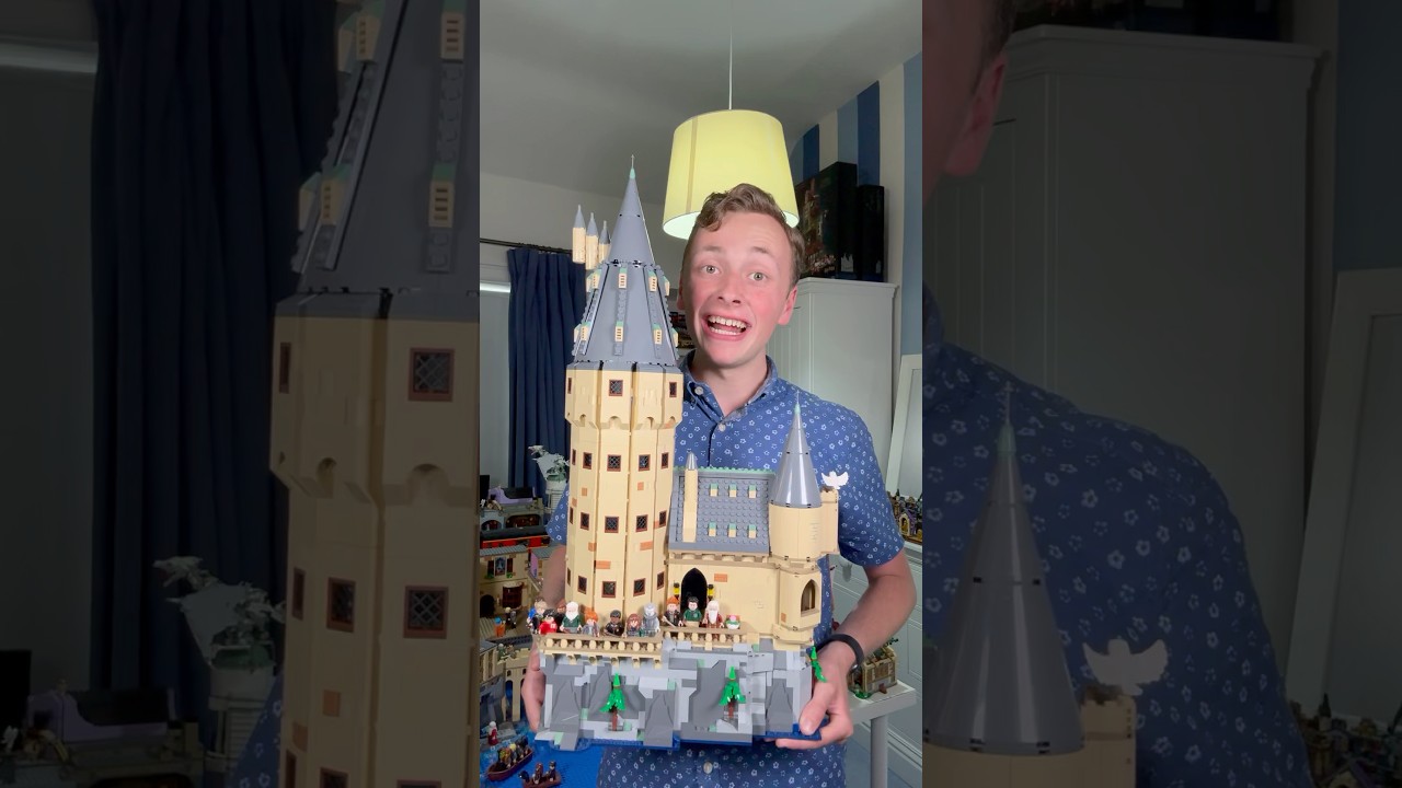 Upgrading My LEGO Hogwarts Castle - The Main Tower!