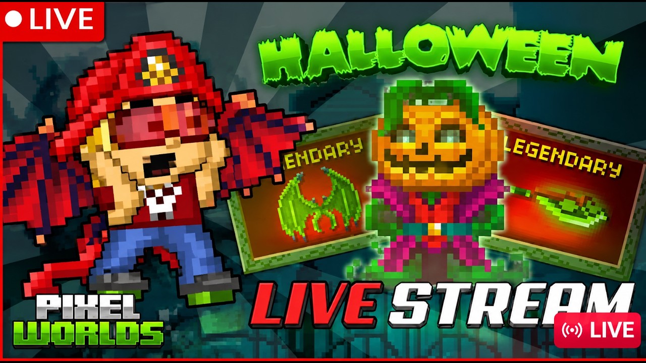 BLACK TOWER LIVESTREAM ROAD TO 999 CANDY 2| PIXELWORLDS